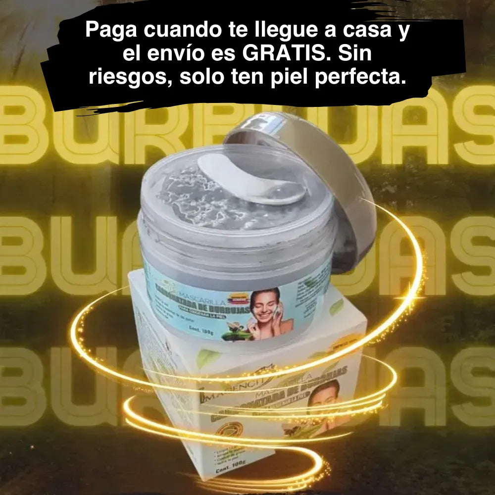 BurbuGlow™: Mascarilla Carbonatada Purificante