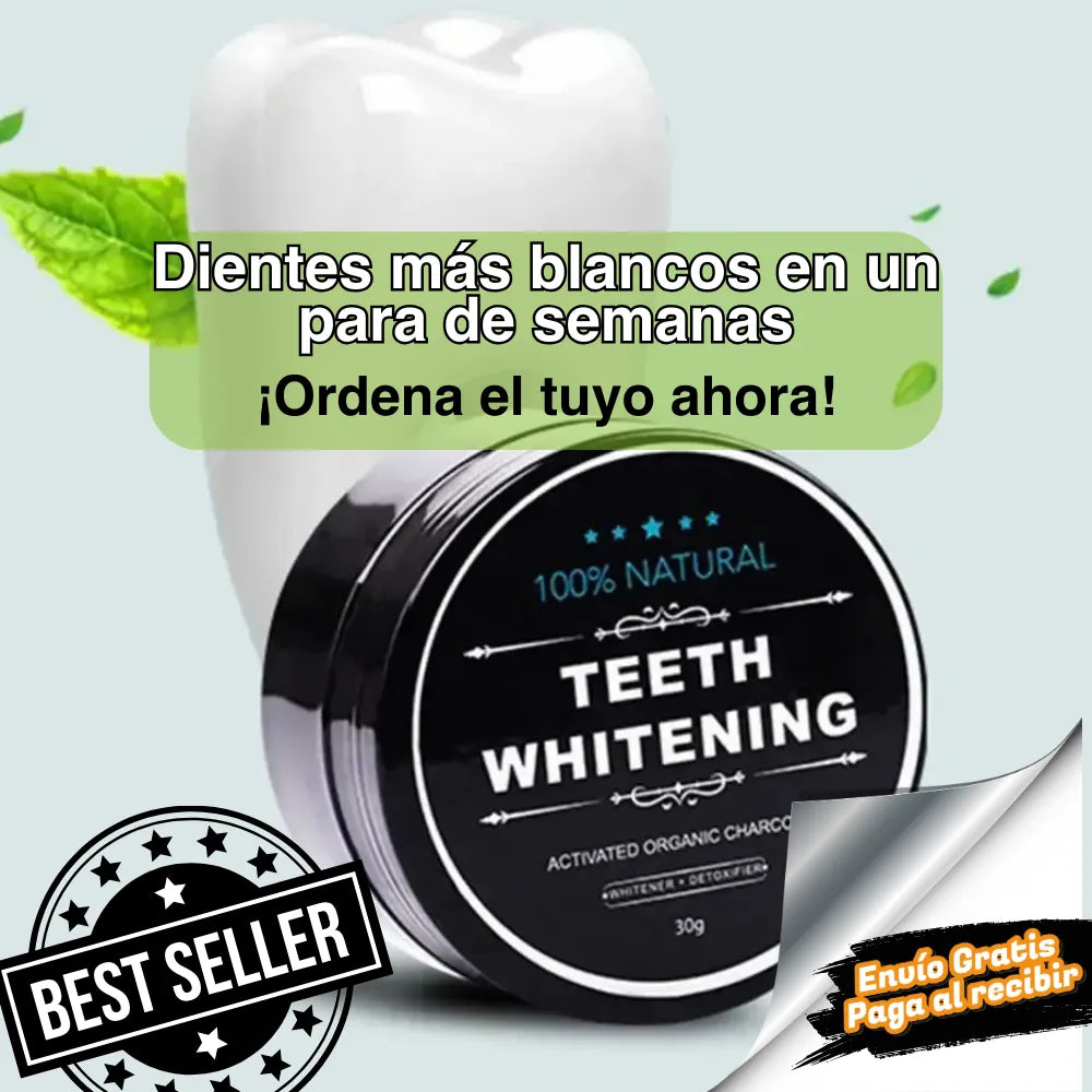 CarboDent™: Blanqueamiento Natural y Seguro