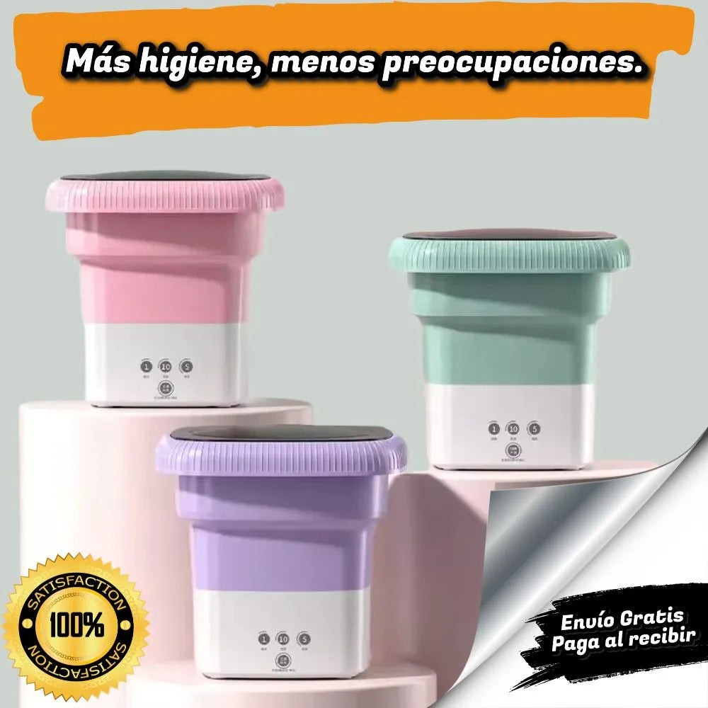Lavaby™: La Lavadora Portátil que Hace tu Vida Más Fácil