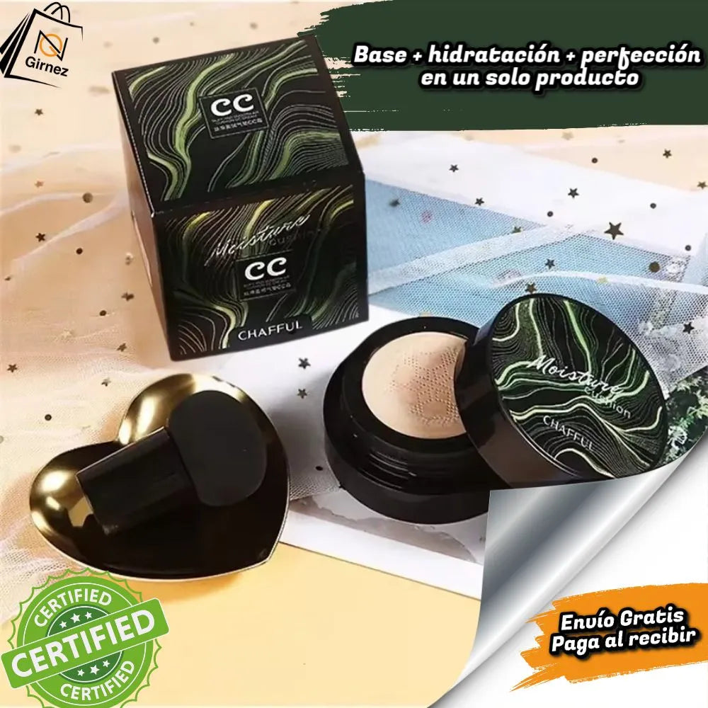 LuminaSkin™: Base color natural con cobertura perfecta