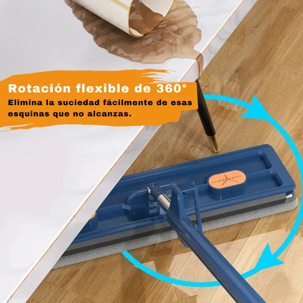 FlatMop™: Limpieza Rápida y Manos Secas