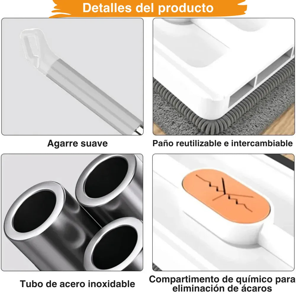 FlatMop™: Limpieza Rápida y Manos Secas