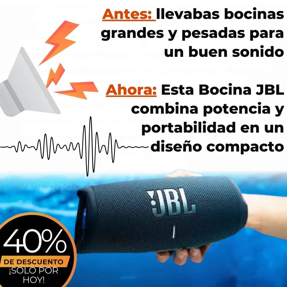 Bocina JBL™: El Parlante Que Va Contigo