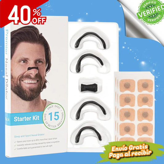 NasalFlow® - Respira fácil y duerme profundo