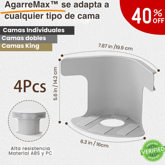 AgarreMax™ – Sujetadores Premium para Sábanas