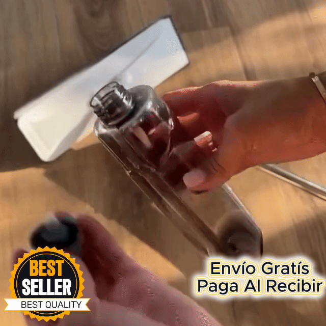 SuperSpray Mop™️: Pisos impecables en minutos y sin dolores de espalda.