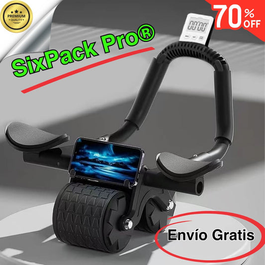 SixPack Pro® – Rueda Abdominal de Rebote Automático