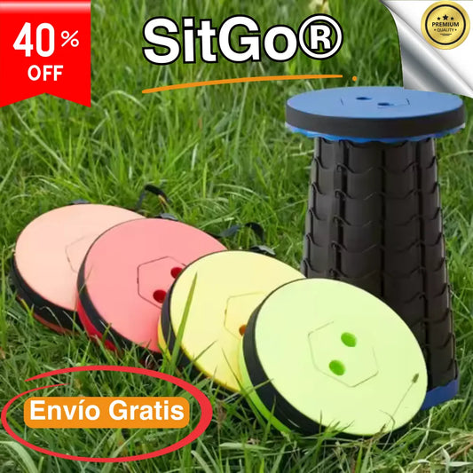 SitGo® - Tu asiento portátil, siempre contigo